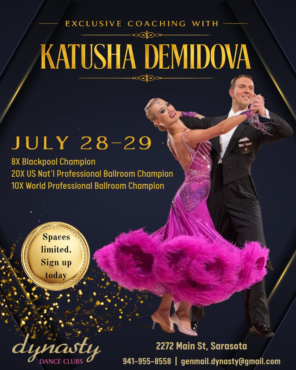 Exclusive coaching with Katusha Demidova — July 28 and 29