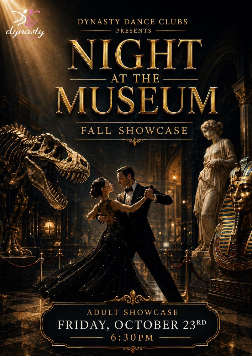 Night at the Museum fall showcase — Adult Showcase, Friday, October 23 at 6:30 PM